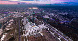 Concept image of the new Terminal 3