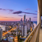 Gold Coast Skyline from Jewel Apartment Display