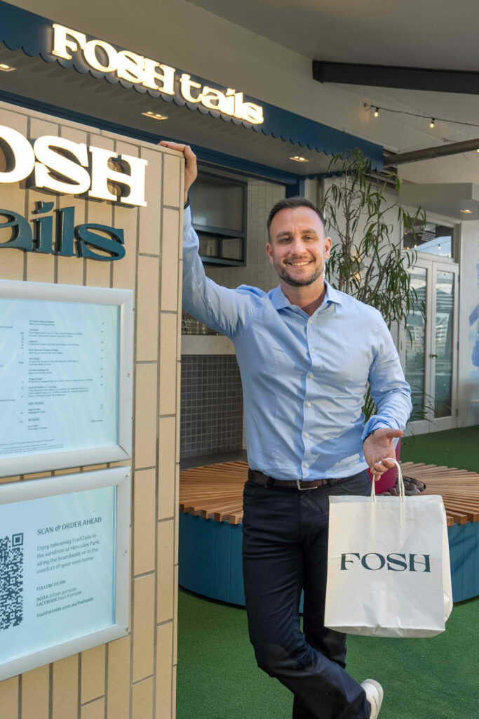 Image of Fosh restaurateur, Michael Tassis. Image: Supplied.