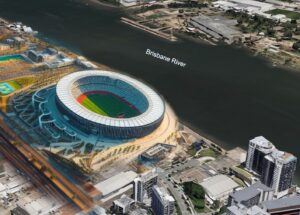 Concept image of Northshore Olympic Stadium