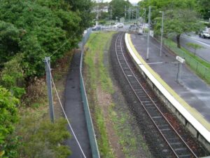 Clayfield Station. Photographs: R Dow 18th November 2010