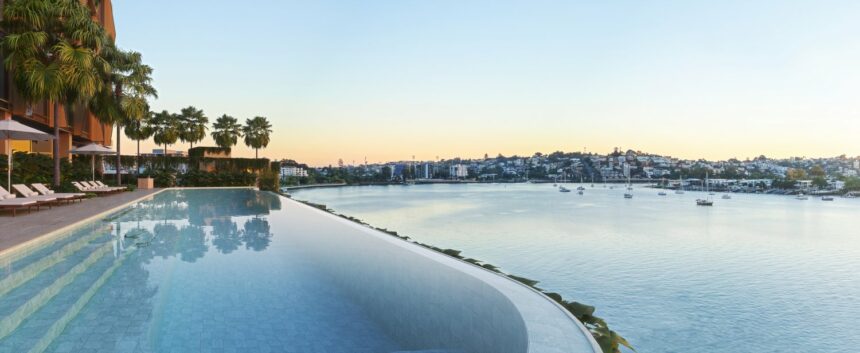 Architectural rendering Kimpton Brisbane Teneriffe - Hotel Pool