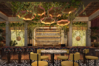 Architectural rendering of the 159-seat Indochine restaurant and bar called Lúc Lắc soon to call Queen's Wharf home