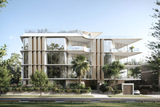 Architectural rendering of Prominence, Mermaid Beach