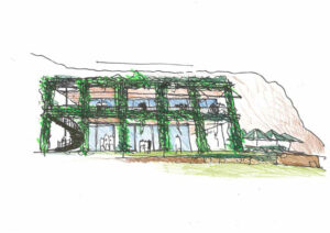 Sketch of a new Bougainvillea House