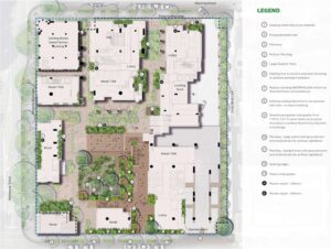 Extract of Landscape Concept Plan (Ground_Upper ground)