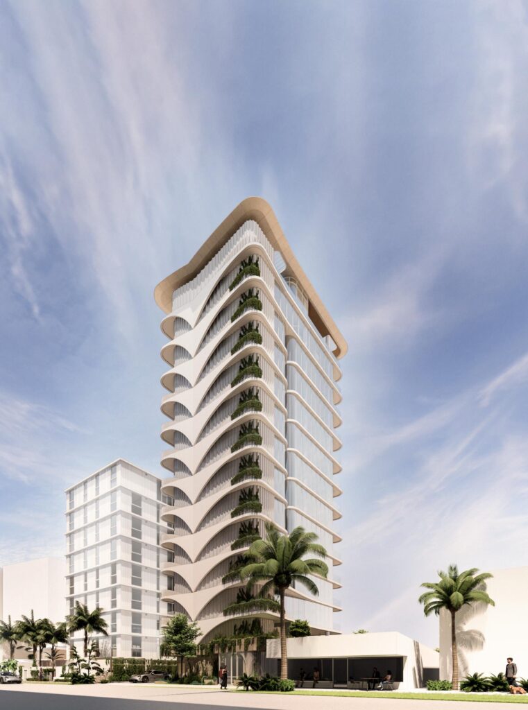 Architectural rendering of Cirrus - Palm Beach